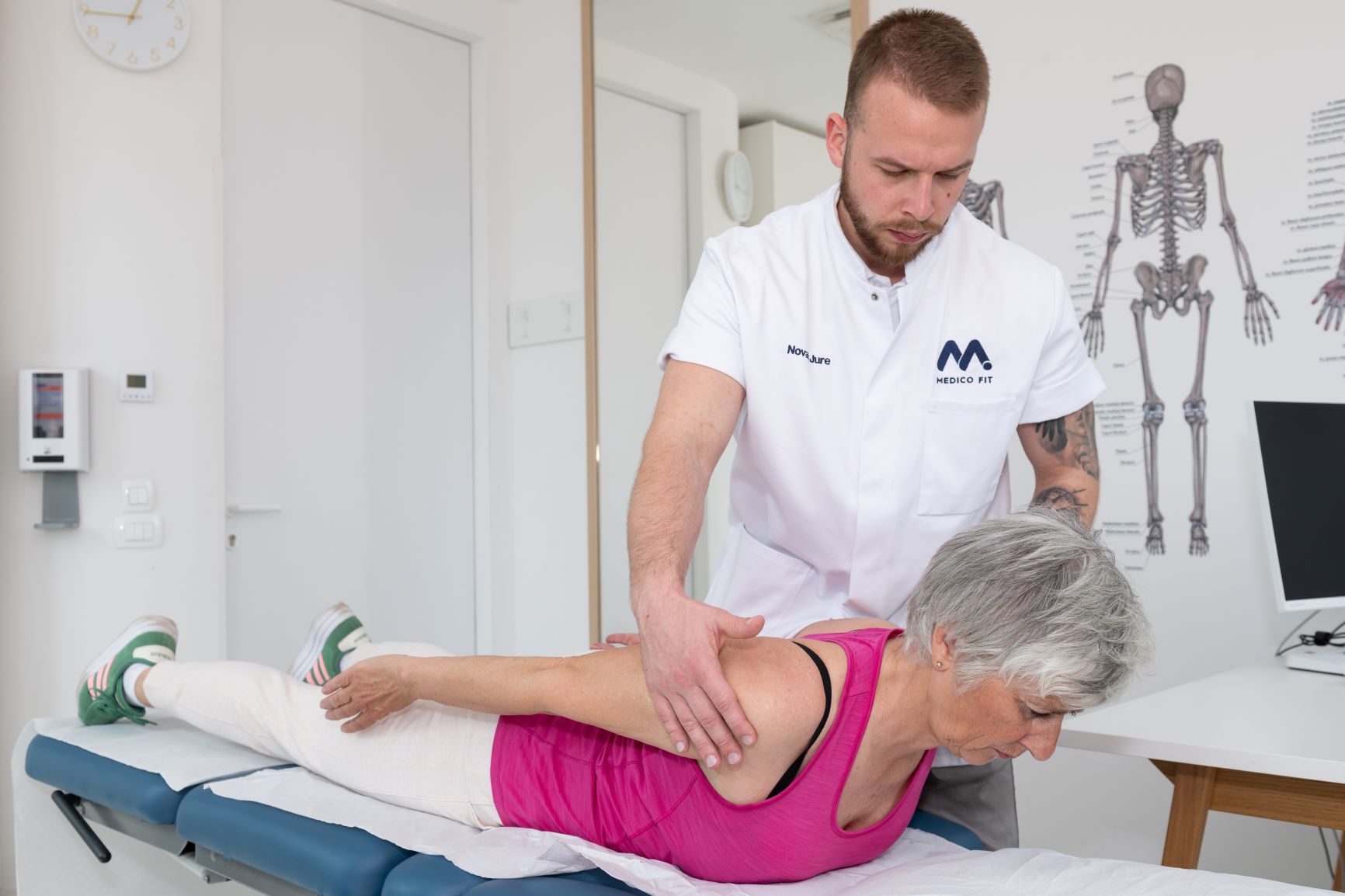 Hernija diska vadba